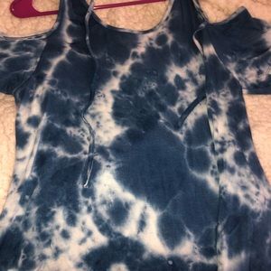 Tie dye dress shirt